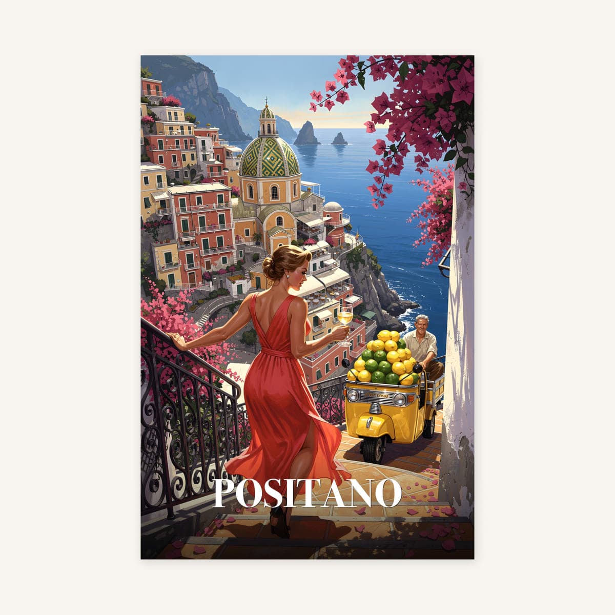 POSITANO — Fine Art Print