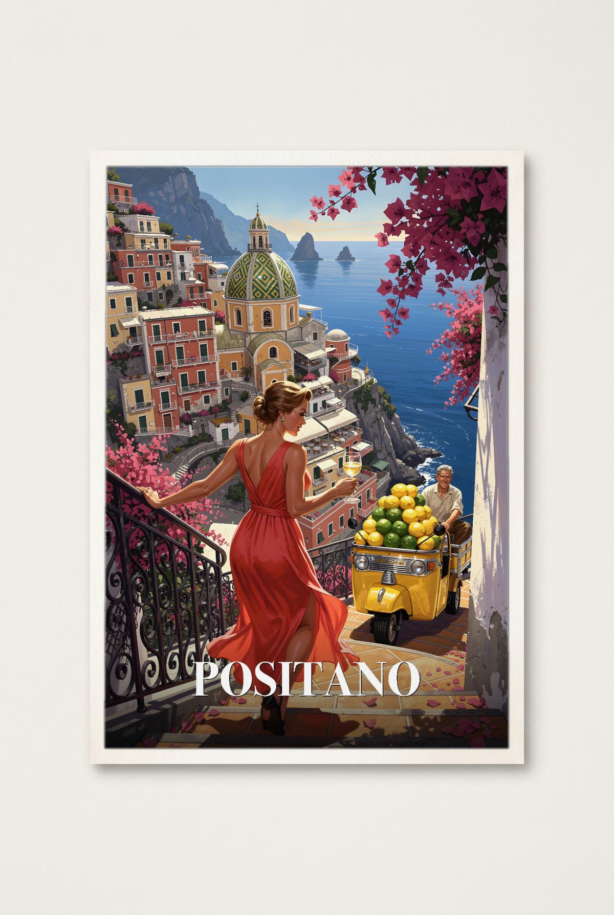 POSITANO — Fine Art Print