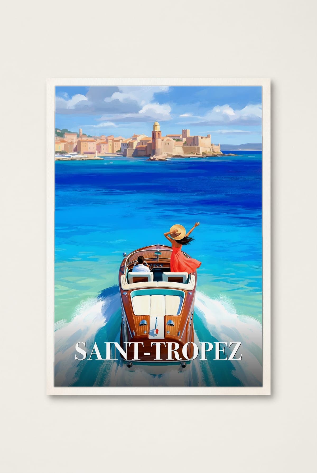 SAINT-TROPEZ — Fine Art Print