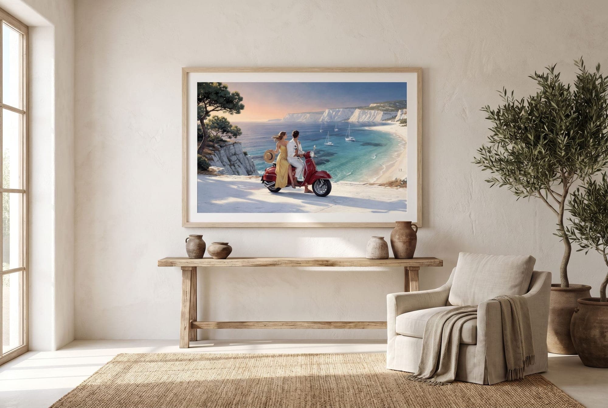 FORMENTERA fine art print — in situ