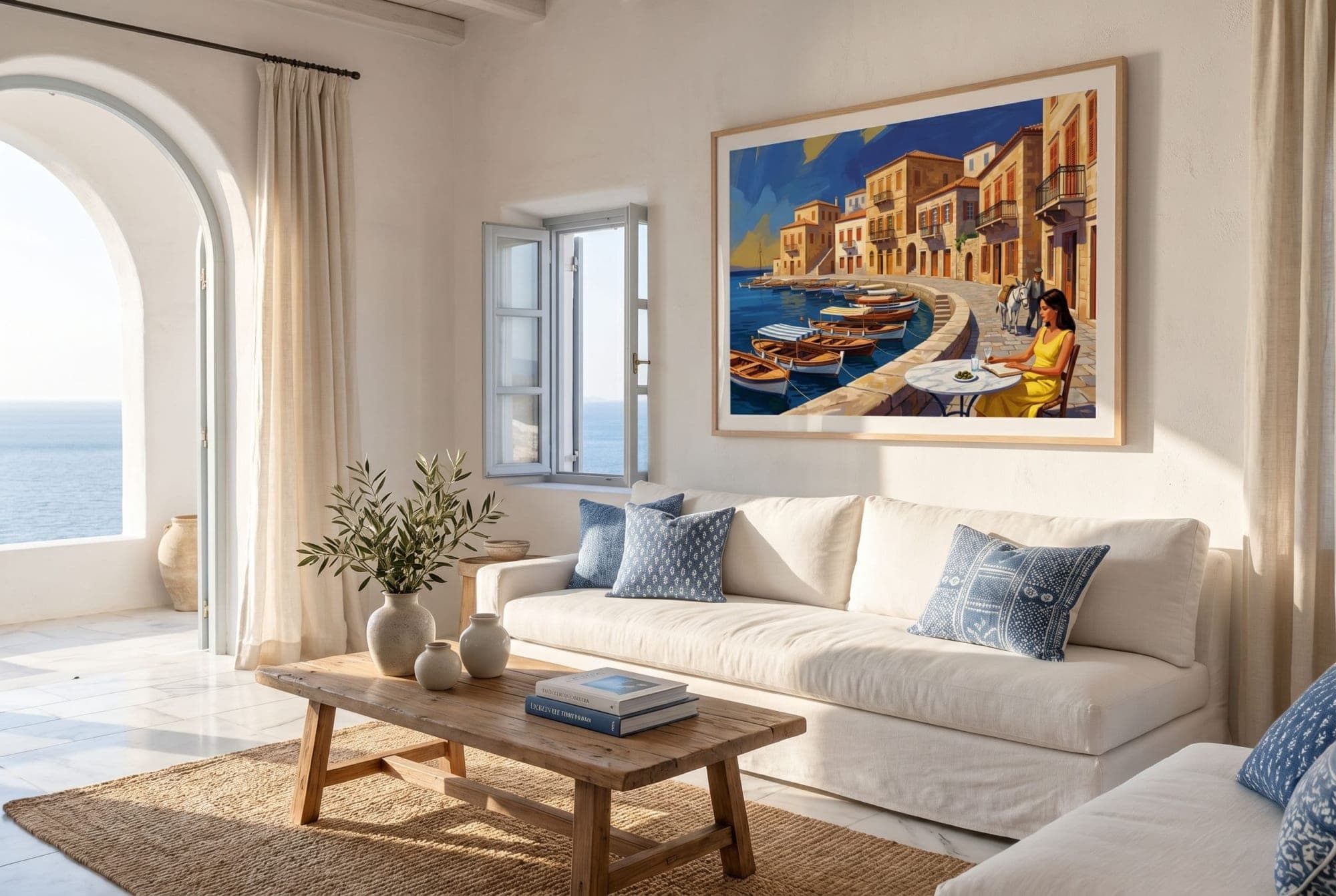 HYDRA fine art print — in situ