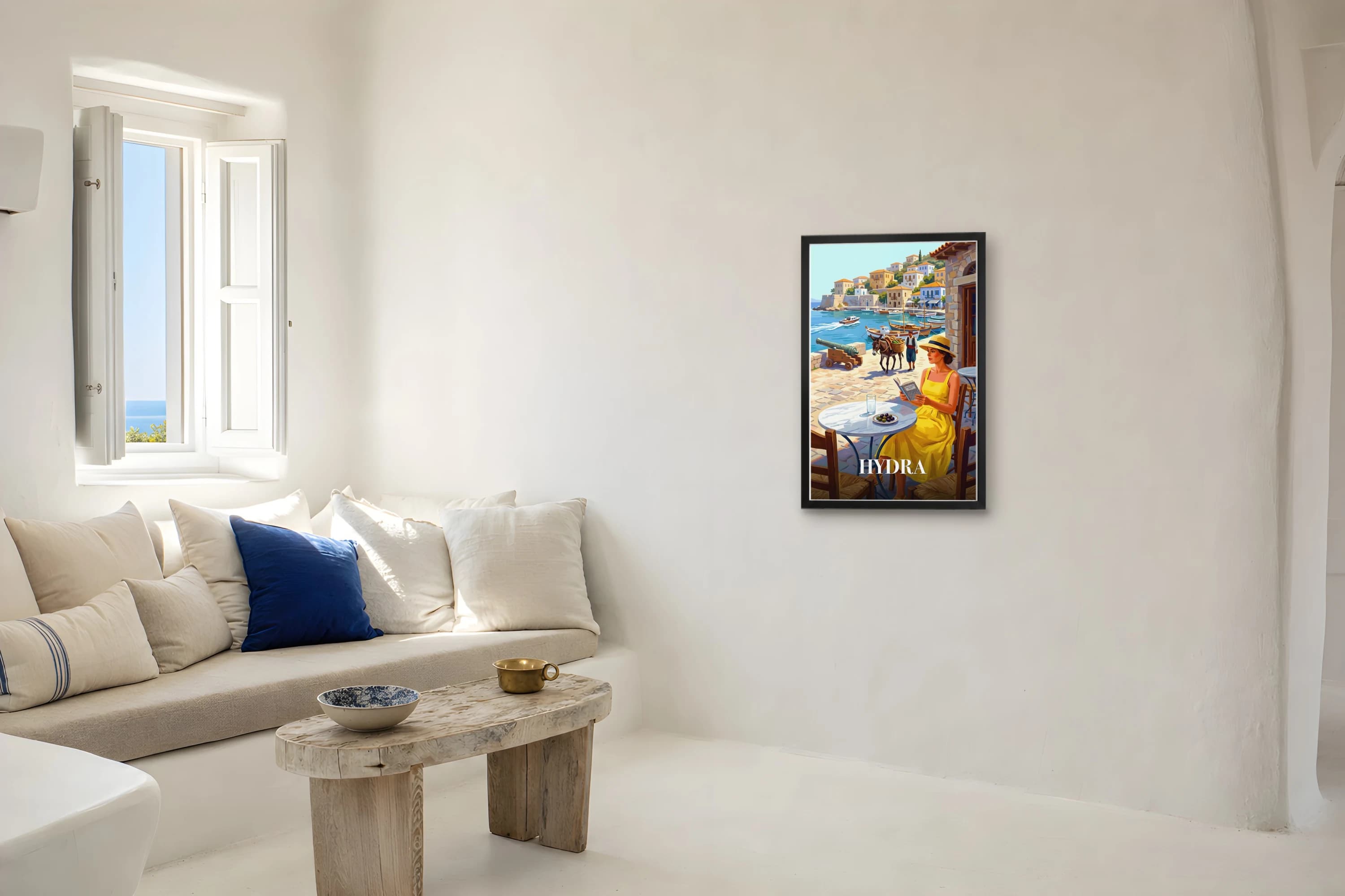 HYDRA fine art print — in situ